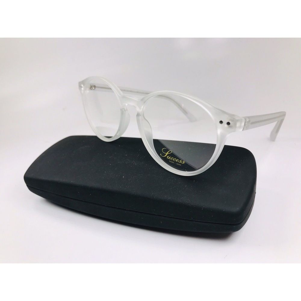 New Designer Inspired SUCCESS SS-127 Matte Crystal Eyeglasses 51mm with Case